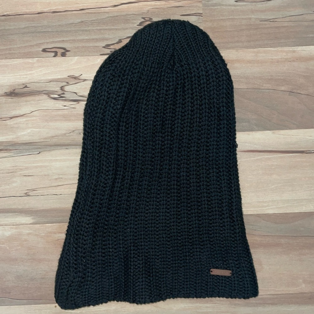 Free People black slouchy beanie